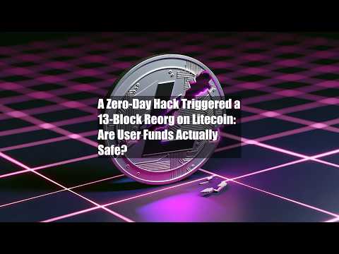 Peretasan Zero-Day Memicu Reorg 13-Blok di Litecoin: Apakah Dana Pengguna Aman