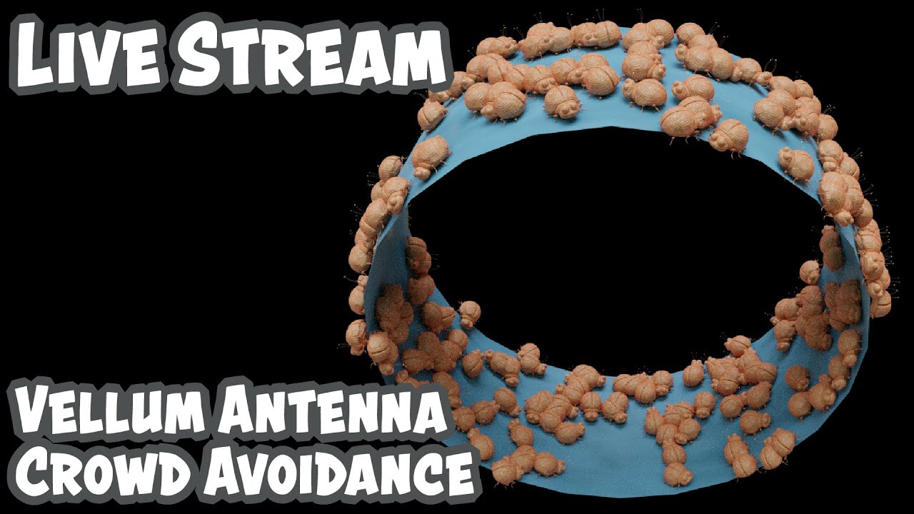 Live Stream on Bug Vellum Antenna & Crowd Avoidance - YouTube