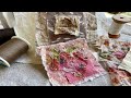 Momigami et slow stitch mixed media art 1080p