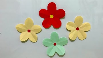 How to cut 5-petal apricot and peach blossoms for Tet decoration _ Handmade Creation