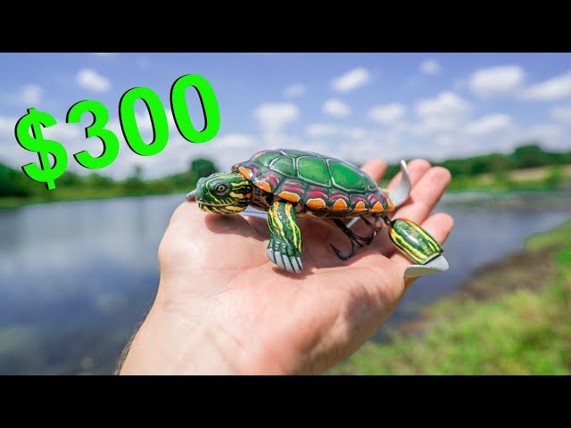 UNBELIEVABLE bass fishing lure! (Doomzday Turtles catch so many