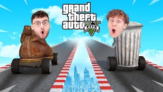 GTA Rennen ABER mit den SCHLIMMSTEN AUTOS?! screenshot 5