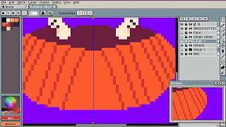 Tiny Pixel Art Halloween Animationtimelapse In Aseprite