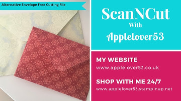 ScanNCut - Alternative Envelope For Any Model Machine & Free Cutting File