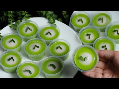 Video Độc đáo với món bánh được làm từ Lá dứa và nước cốt... - youtube