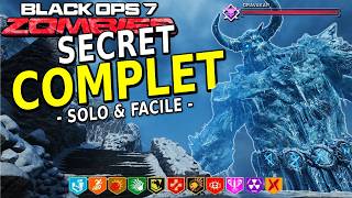 GUIDE du SECRET COMPLET de TOTENREICH (SOLO &amp; FACILE) | Black Ops 7 Zombies