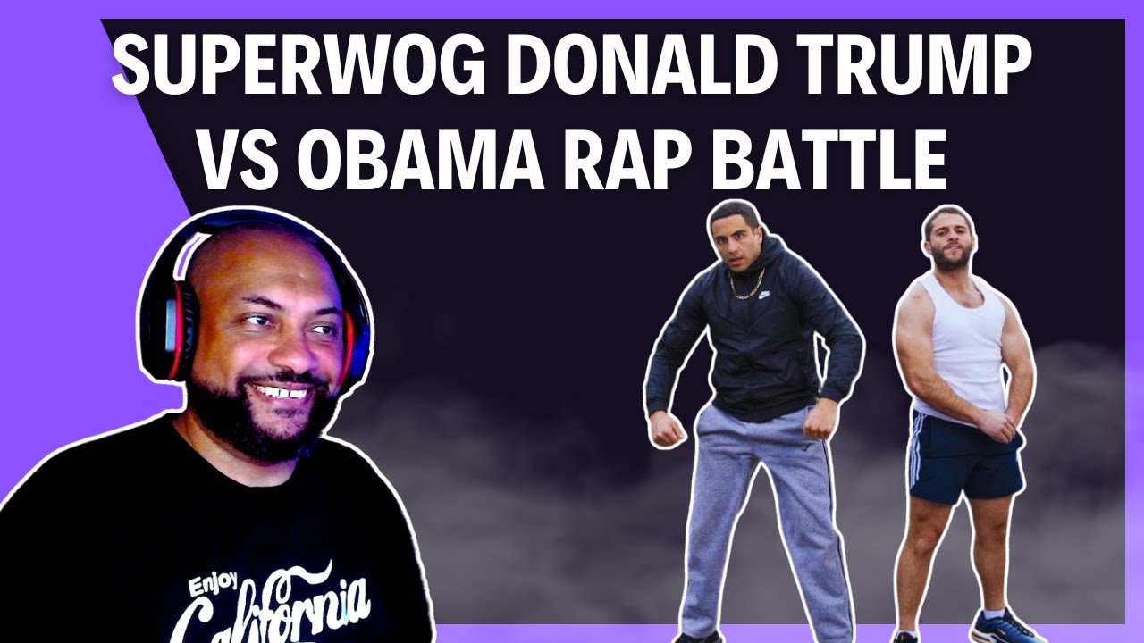 ВПЕРВЫЕ РЕАКЦИЯ НА | рэп-баттл Дональда Трампа и Обамы