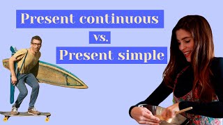 Present simple vs present continuous (y cómo usarlos en futuro)
