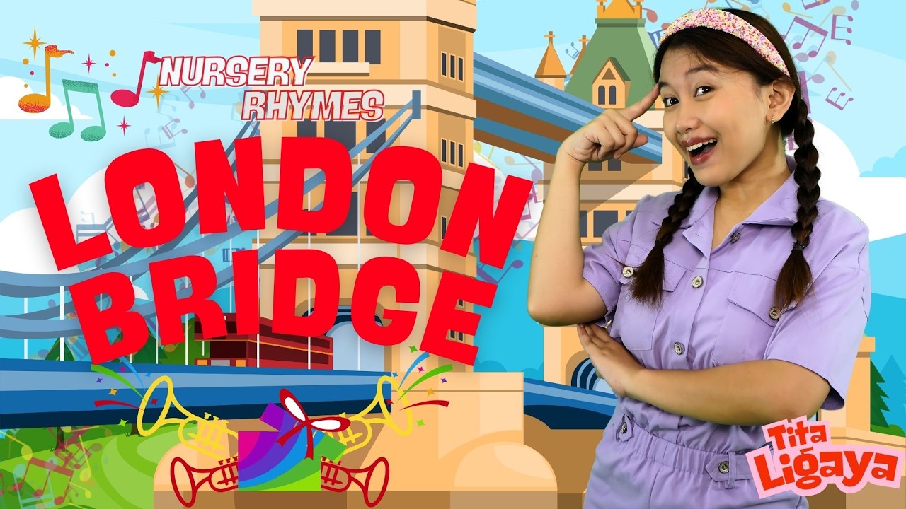 London Bridge is Falling Down with Tita Ligaya 🏰 | Fun Filipino Educational Song for Kids