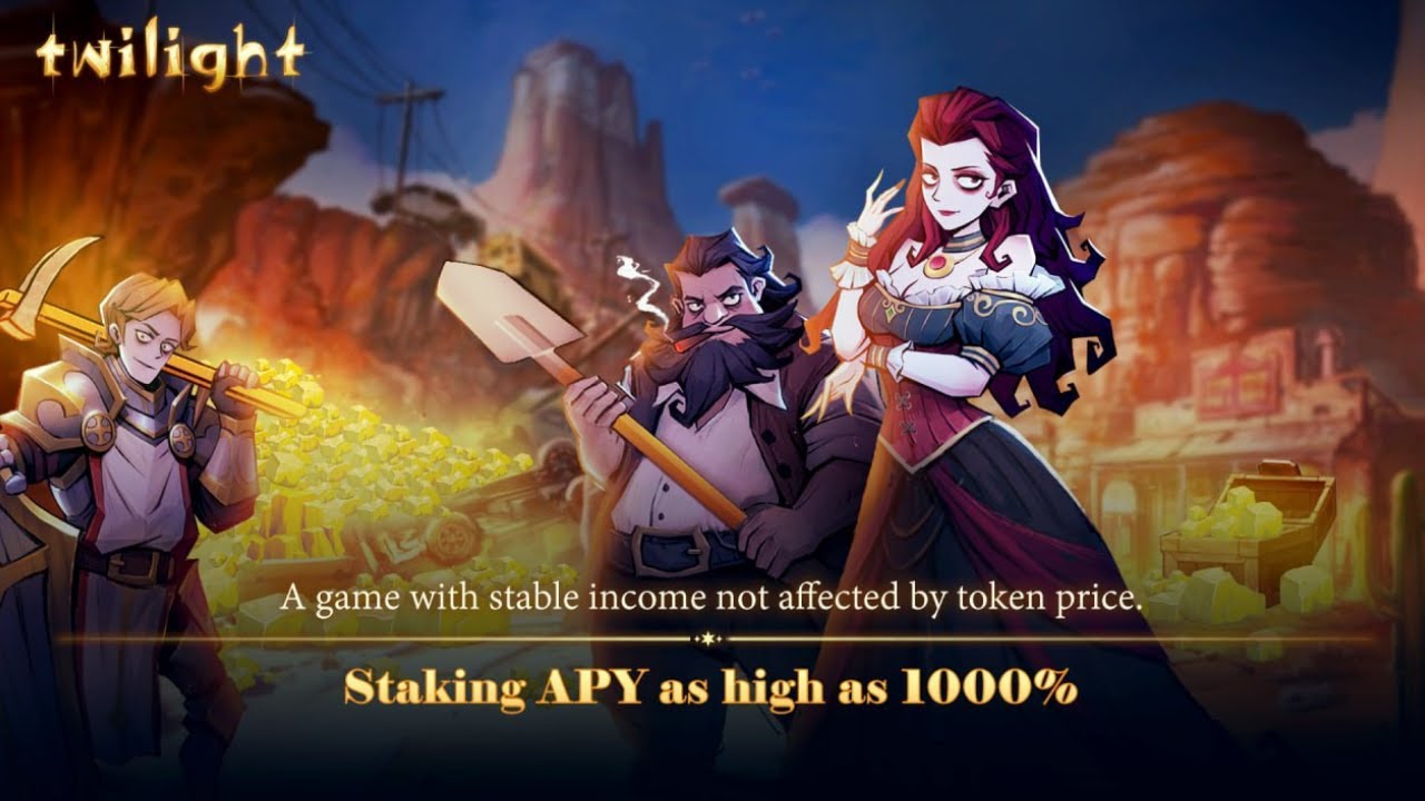 Twilight Game DeFi reverse oracle machanism, rewards claim system,BUSD Reserve pool and play to earn