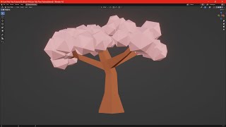 Simple Tree in Blender 4.0 in under 10 mins - Tutorial