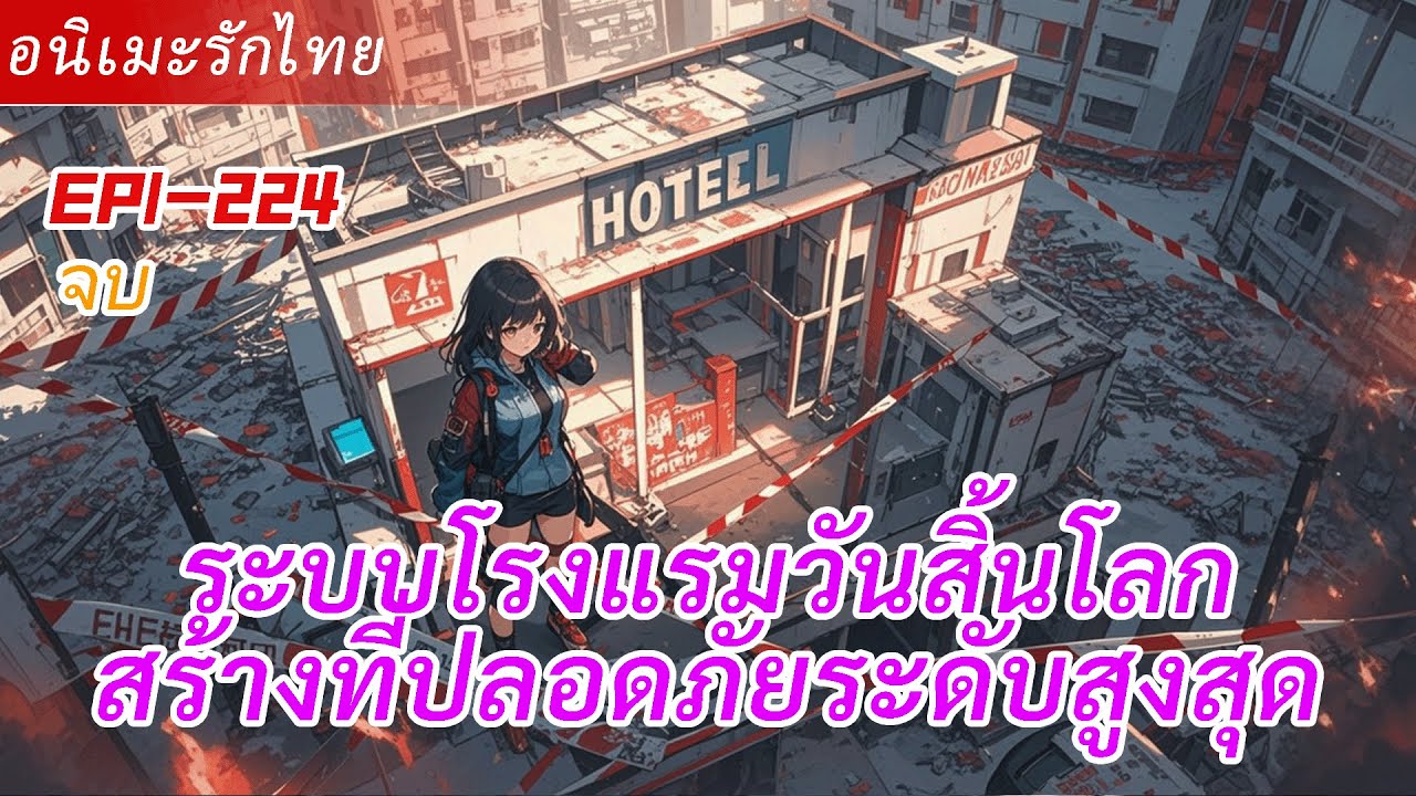 จบ《ระบบโรงแรมวันสิ้นโลก》เดินทางข้ามเวลาไปยังโลกาวินาศ สร้างที่ปลอดภัยระดับสูงสุด