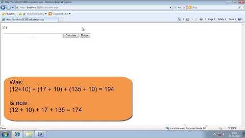 ASP.NET 4.0 Essential Skills Lesson 8-5: Use break and return