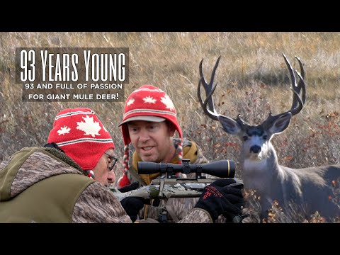 93 YEAR OLD HUNTING WORLD CLASS 204" MULE DEER! | "93 Years Young" Film