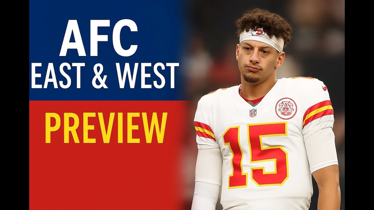 AFC East & West Preview | Has the Evil Empire Fallen?
