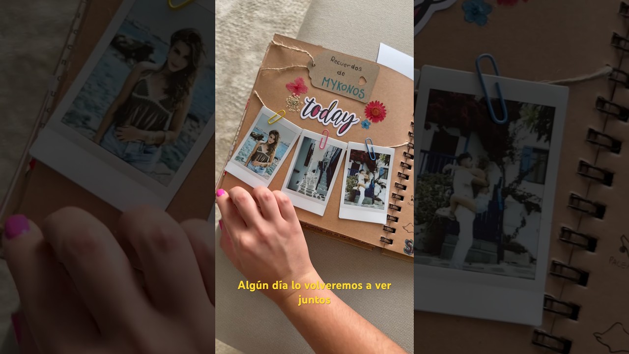 Nuestra historia en un &aacute;lbum @gonzalosarfatti  #scrapbooking