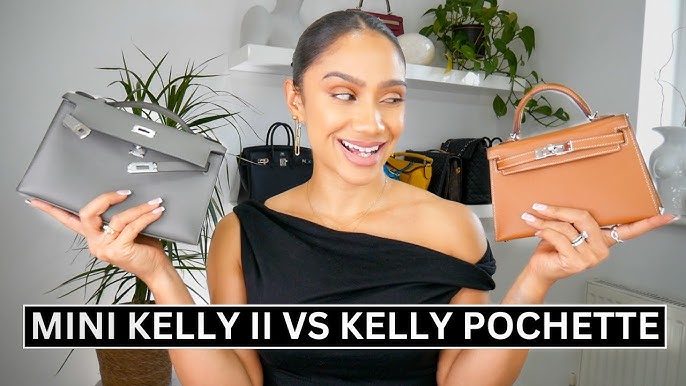 HERMES KELLY MINI II vs KELLY POCHETTE  Which Hermes Kelly to Get!? In  Depth Review and Comparison 