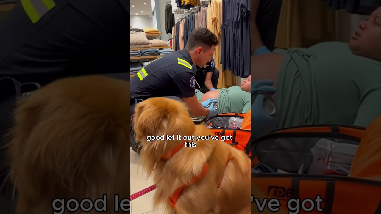 My Dog Dragged Me Into a Store for No Reason... He'd Heard a Pregnant Woman in Labor