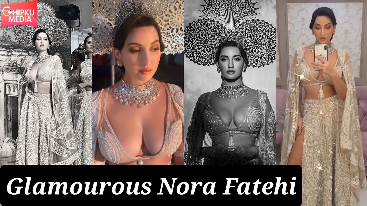 Nora Fatehi Sets Internet On Fire In This Beautiful Deep Neck Outfit