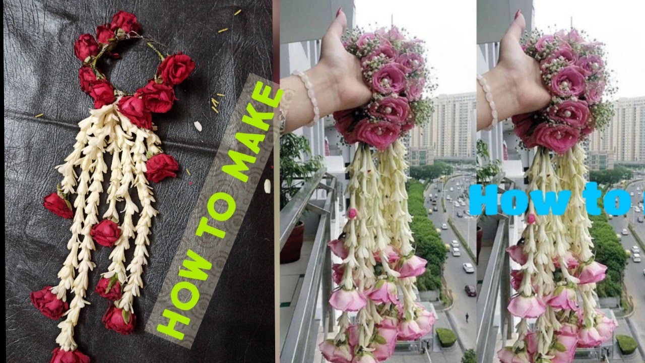 Real Flower Jewellery Making At Home Flower Jewellery For Haldi