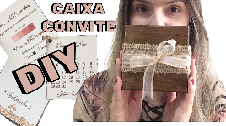 DIÁRIO DA NOIVA #2 | DIY CONVITE PARA PADRINHOS