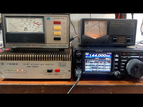 Tono 2M-190G VHF All Mode Linear Amplifier 190W - YouTube