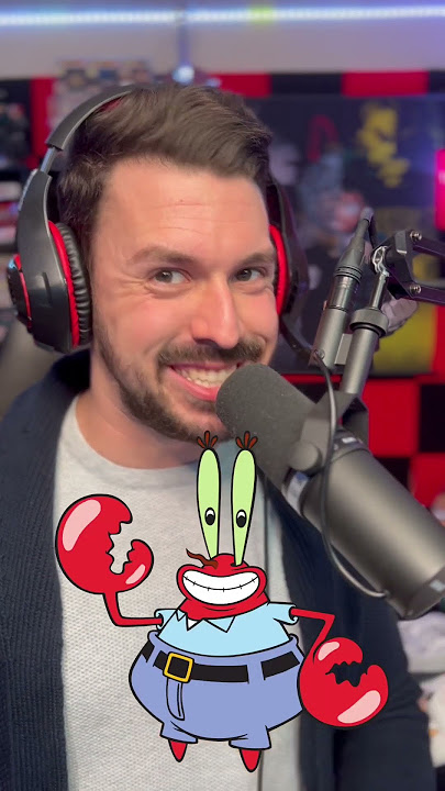 Re-Dubbing: SpongeBob SquarePants 🍍🦀🎙️ #voiceactor #spongebob