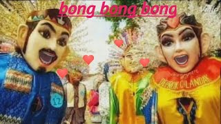 Ondel ondel betawi nyanyi lagu bong bong