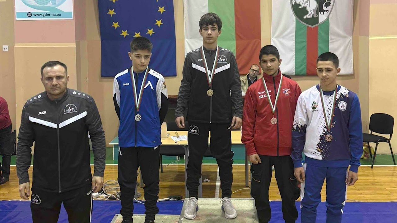 Кюстендилските борци със силно представяне на ДЛШ в гр.Сливен