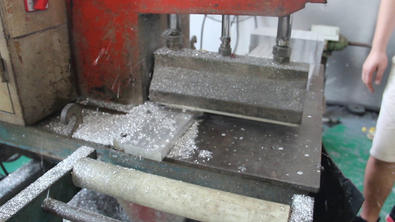 how to cutting aluminum extrusion? YouTube