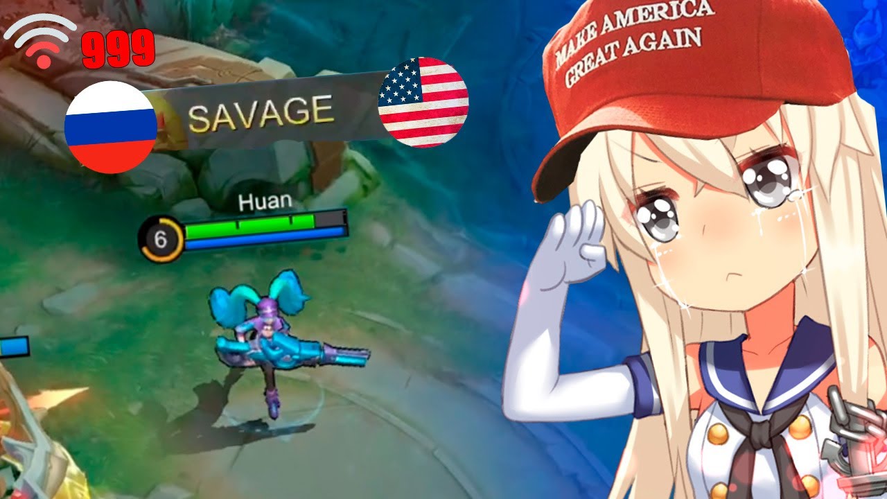 Я СКАЧАЛ АМЕРИКАНСКИЙ МОБАЙЛ ЛЕГЕНДС ??? Как играют в mobile legends на американском сервере