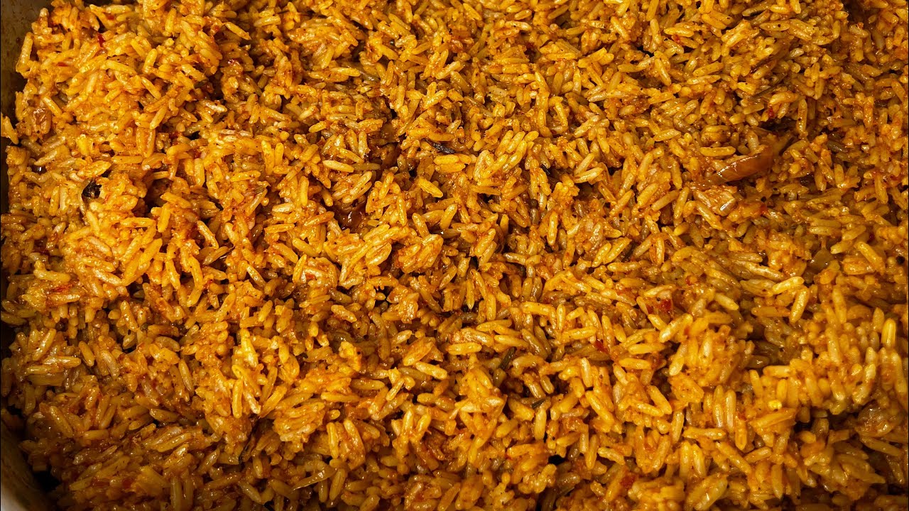 I Made a Giant Batch of Party Rice - YouTube