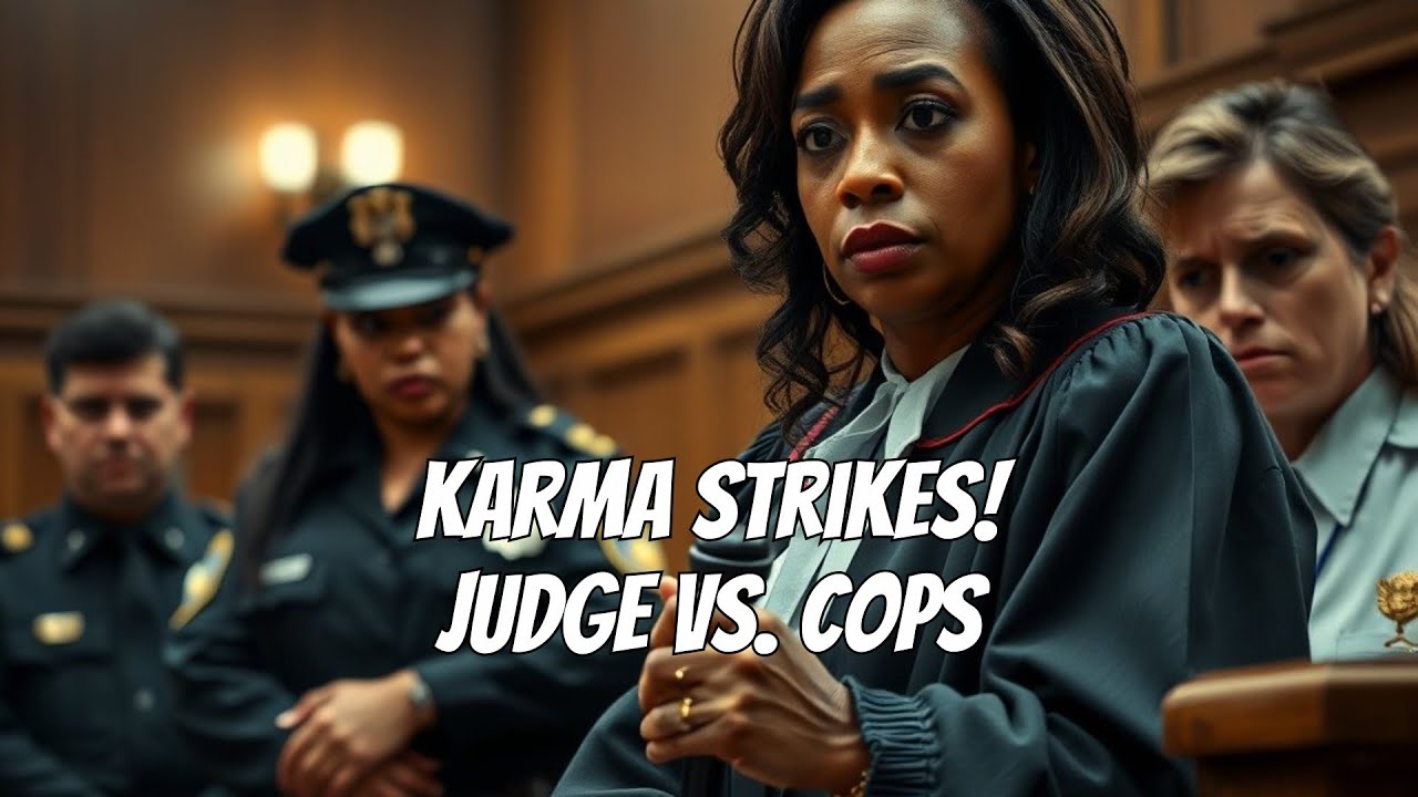 Karma Strikes: Judge vs. Racist Cops – A Story of Justice!"
