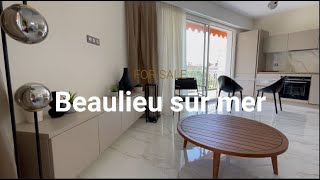 Appartement à vendre à Beaulieu sur mer  sur la  place du Marché , rénové et meublé. Prix 795 000 €.