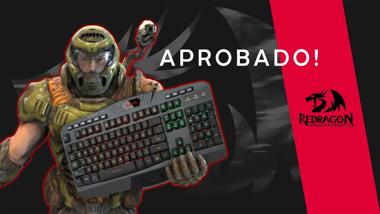 UNBOXING Teclado REDRAGON Harpe Pro - K503a - RETRO ILUMINADO - Reseña y Funcionamiento - En Corcho