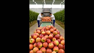 🍎 How Apple Juice is Made | Factory Process in 30 Seconds #Shorts