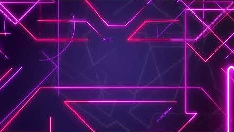 Glowing Purple Neon Abstract Background Looped 60 min Animation 1080p HD | TIMExplore