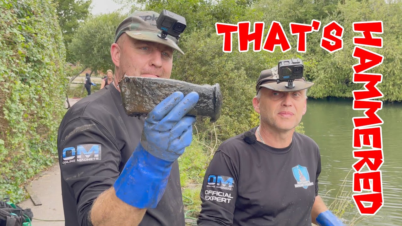 ЭТО ЩИТ? Магнитная рыбалка на Темзе #307