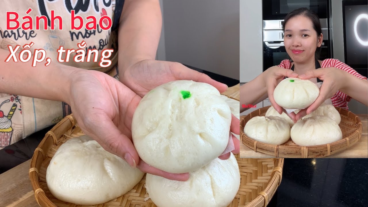 Bí quyết làm BÁNH BAO TRẮNG MỀM XỐP chi tiết quá dễ và đơn giản.