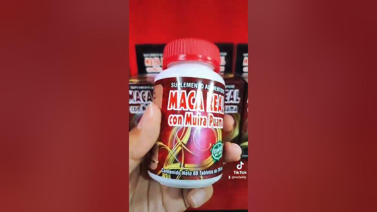 Maca pastillas para que sirve