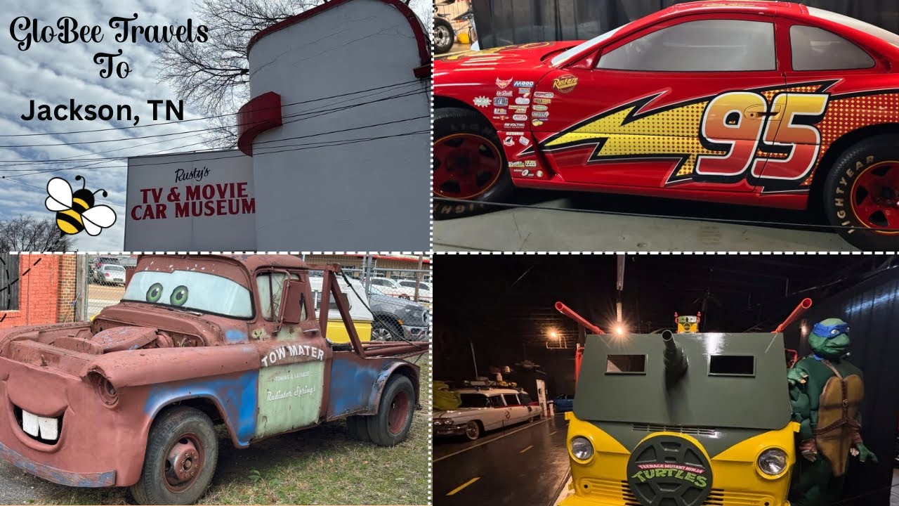 Real Movie Cars in Tennessee❗️Rusty’s TV & Movie Car Museum