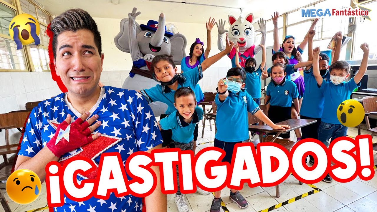 Castigados, se portan mal en clases // Megafantastico Tv
