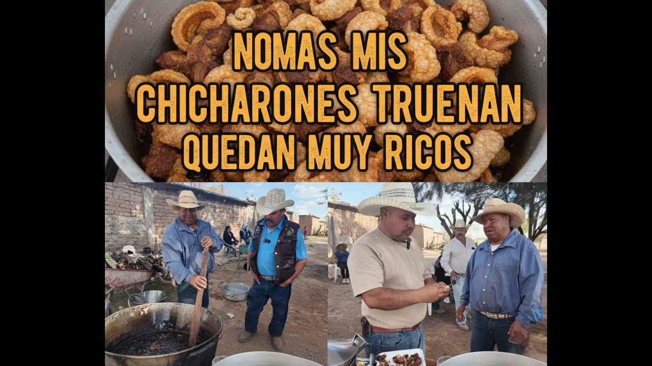 NOMAS MIS CHICHARONES TRUENAN QUEDAN MUY RICOS 🇲🇽😍😏👍