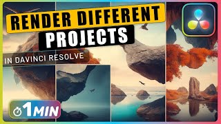 Famous How to Render Videos from MULTIPLE PROJECTS in Davinci Resolve Profile
