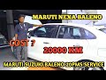 Baleno Paid Service at 20000 KMS | SERVICE COST 😯 (PETROL) #nexabaleno #balenoservice #baleno