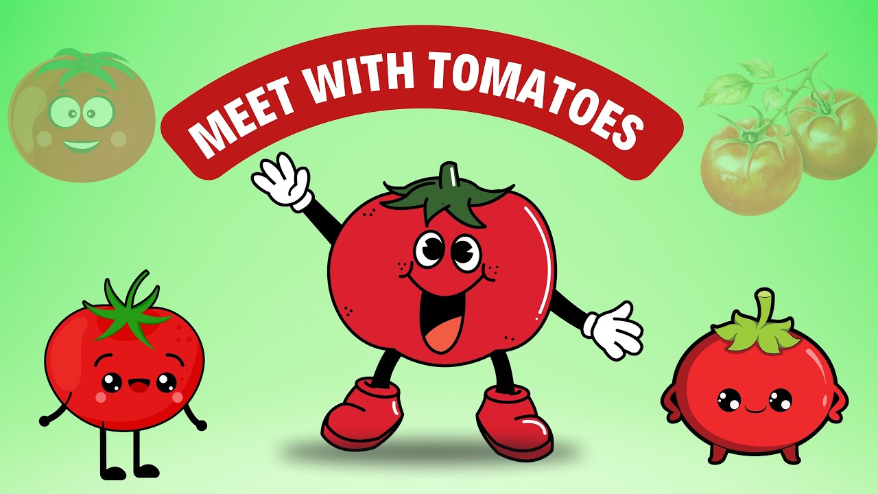 vegetables |Meet  tomato | Learn About Tomatoes Benefits | For children