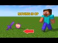 Minecraft but moving gives op items