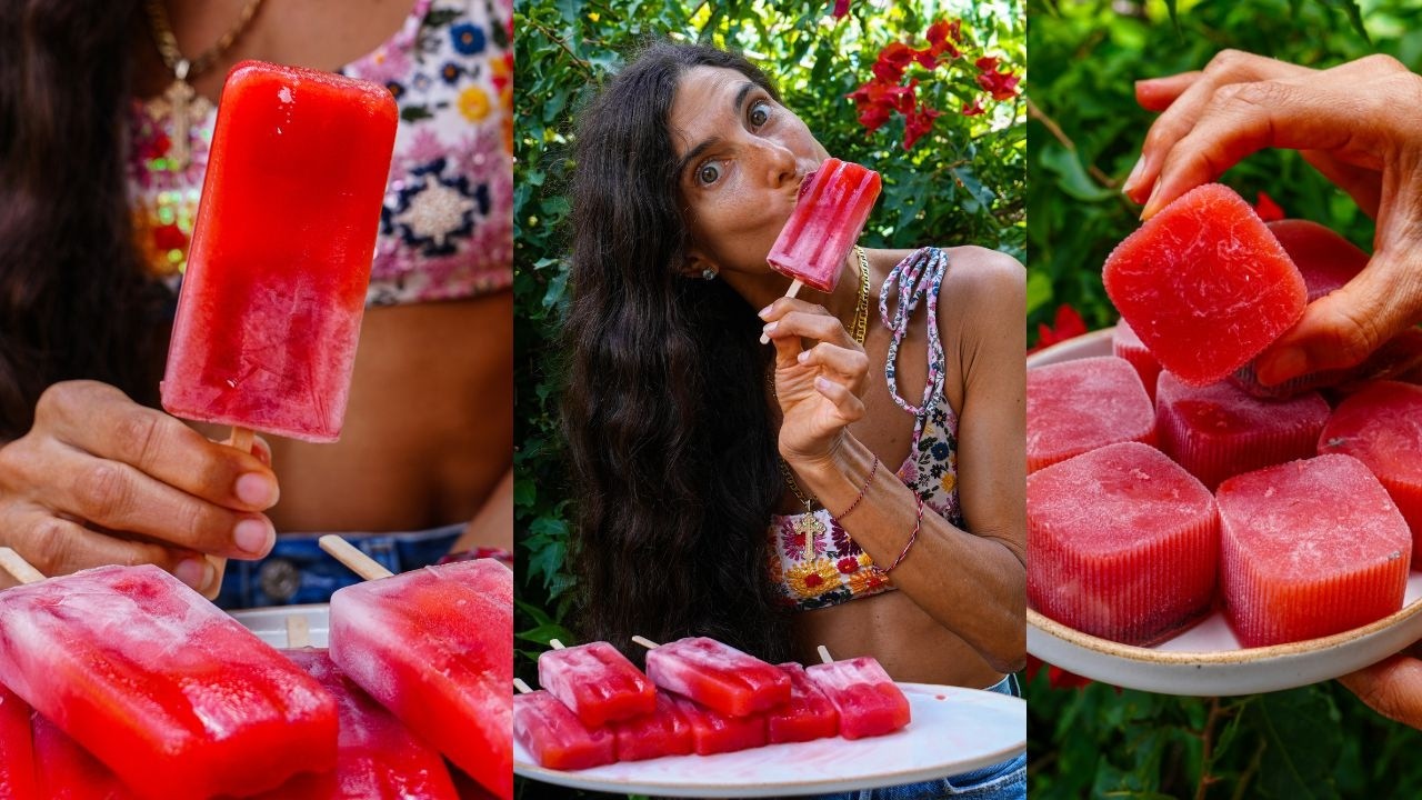Crave-Worthy Summer Popsicles 🍉🍓 Easy Watermelon Strawberry Pineapple Recipe