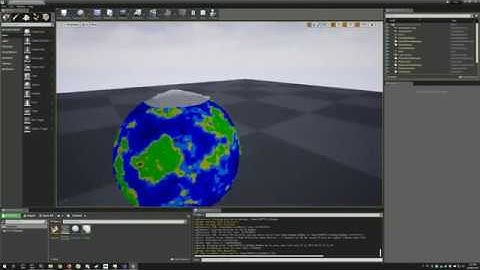 Voxel planet generation in UE4