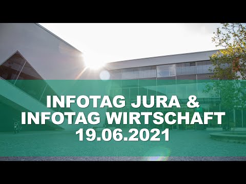 Infotag Jura und Infotag Wirtschaft 2021 an der Uni Bayreuth